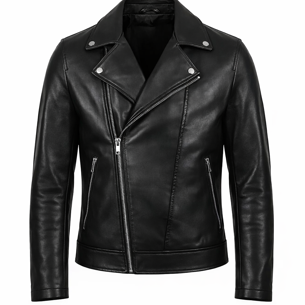 Rhea Ripley WWE Black Leather Jacket