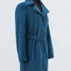 Say Nothing Dolours Price Blue Corduroy Coat