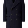 Shelter Jason Statham Black Wool Coat