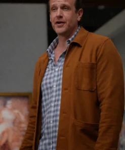 Shrinking Jason Segal Tan Jacket