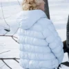 Somedays Pamela Anderson Blue Puffer Jacket