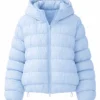 Somedays Pamela Anderson Blue Puffer Jacket