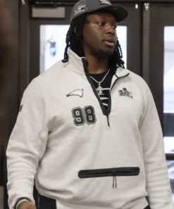 Stefon Diggs Super Bowl Quarter Zip Jacket