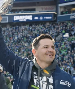 Super Bowl LX Champions Seahawks Mike Macdonald Parade Jacket