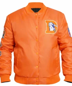 Super Bowl Denver Broncos Orange Jacket