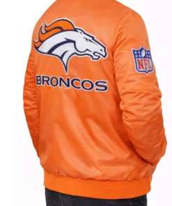 Super Bowl Denver Broncos Orange Jacket