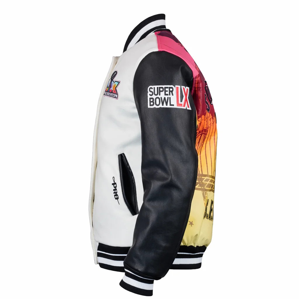 Super Bowl LX 2026 San Francisco Bay Womens Varsity Jacket