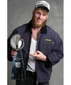 Super Bowl LX Cooper Kupp Blue Jacket