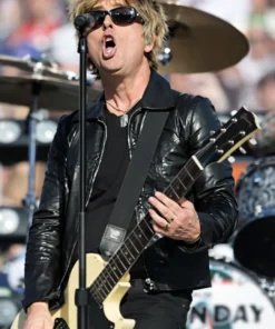 Super Bowl LX Green Day Leather Jacket