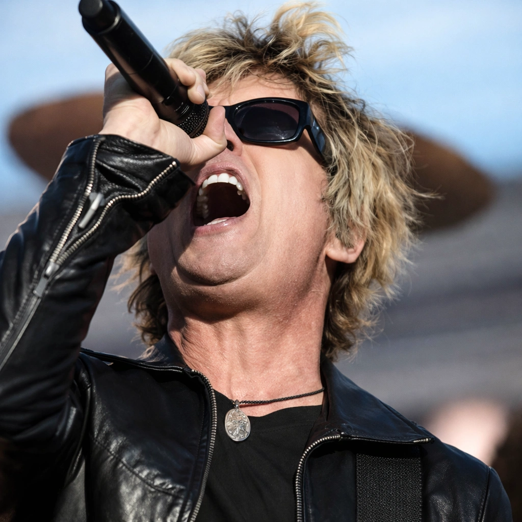 Super Bowl LX Green Day Leather Jacket