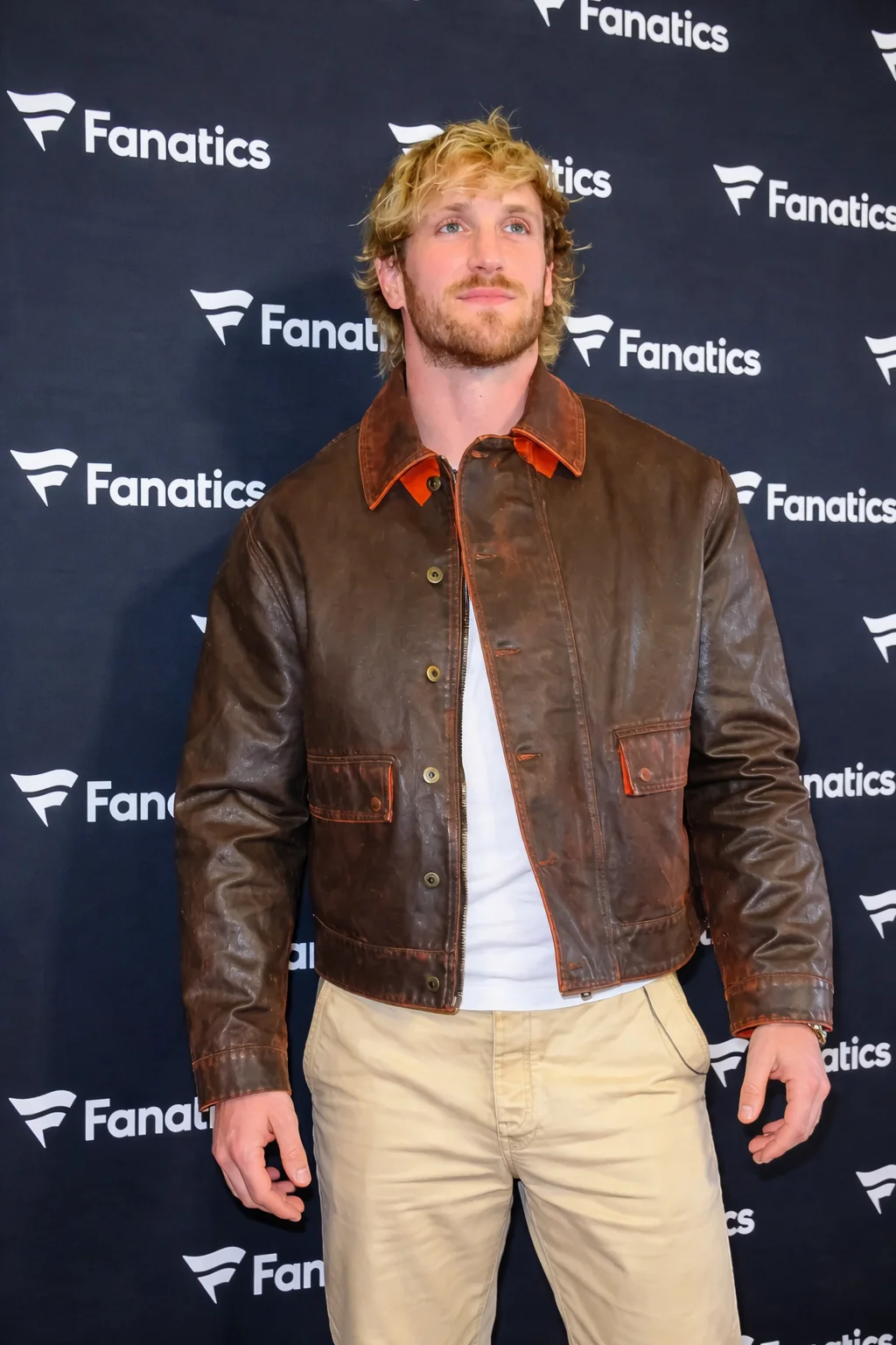 Super Bowl LX Logan Paul Leather Jacket