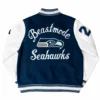 Super Bowl LX Marshawn Lynch Seahawks Varsity Jacket