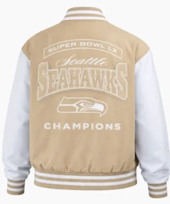 Super Bowl LX Seattle Seahawks Champions Bomber Jacket