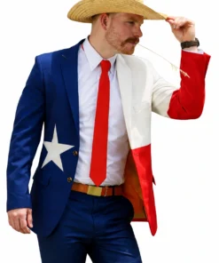Texas Flag USA Suit