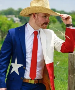 Texas Flag USA Suit