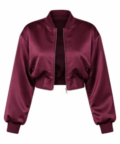 Tunnel Walk Cameron Brink Satin Bomber Jacket