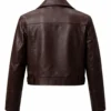 Underground Komiser Pinar Esen Brown Leather Jacket