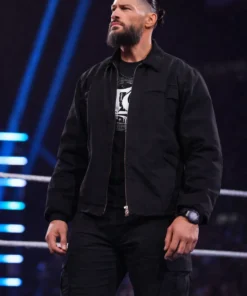 WWE RAW 2026 Roman Reigns Black Jacket