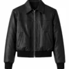 Watch Event 2026 Jungkook Black Leather Jacket