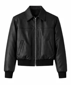 Watch Event 2026 Jungkook Black Leather Jacket