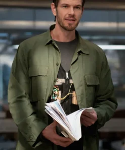 Watson S02 Jon Beavers Green Cotton Jacket