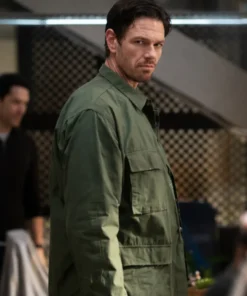 Watson S02 Jon Beavers Green Cotton Jacket