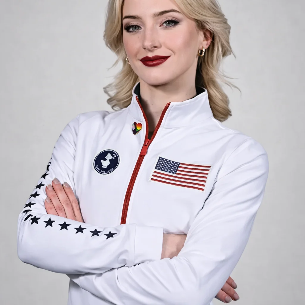 Winter Olympics 2026 Team USA White Jacket