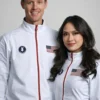 Winter Olympics 2026 Team USA White Jacket