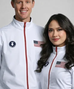 Winter Olympics 2026 Team USA White Jacket
