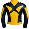 Wolverine Yellow & Blue Leather Jacket