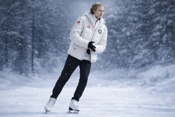 Milan Cortina Winter Olympics Ilia Malinin Jacket modern athletic winter design
