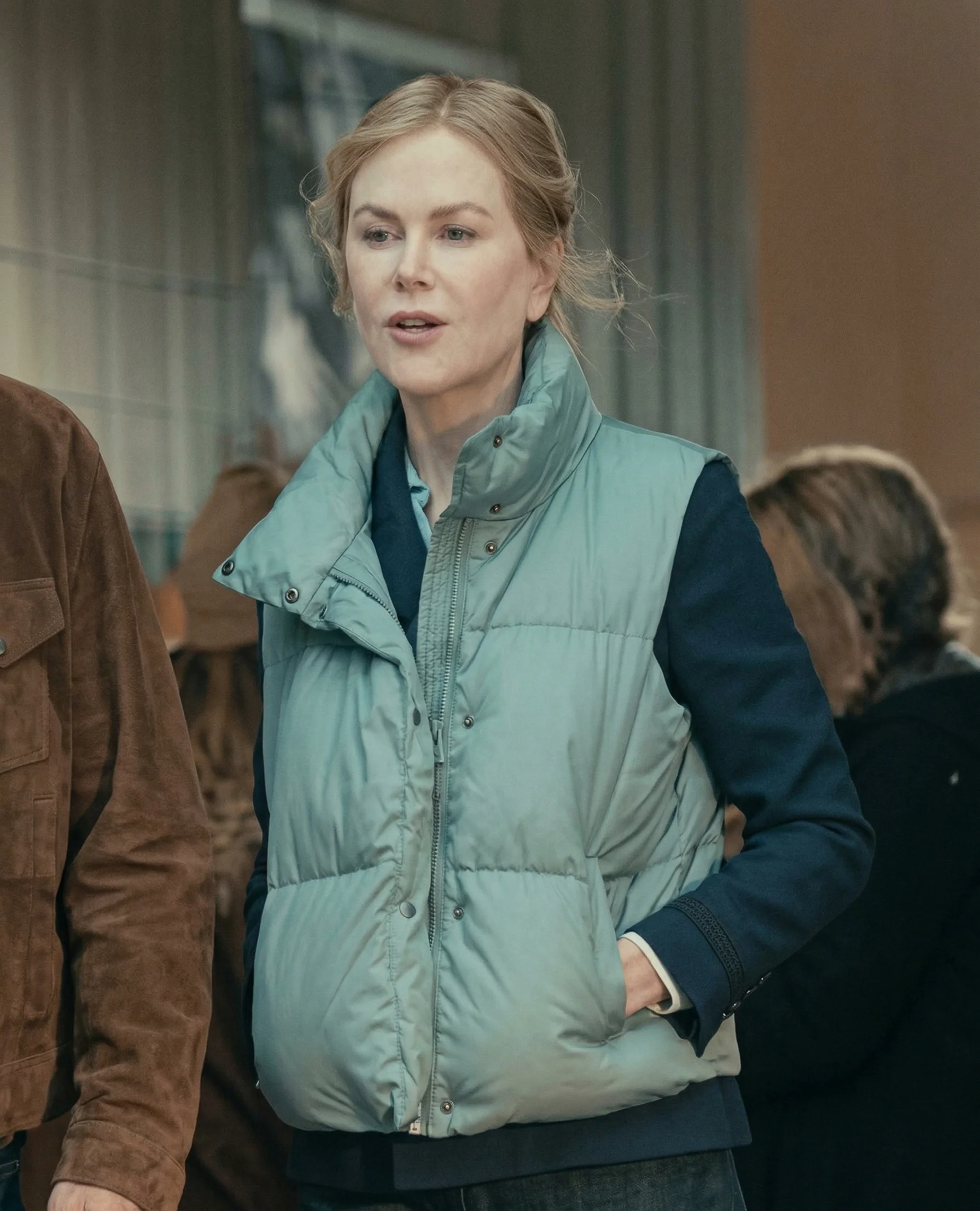 2026 Nicole Kidman Scarpetta Puffer Vest
