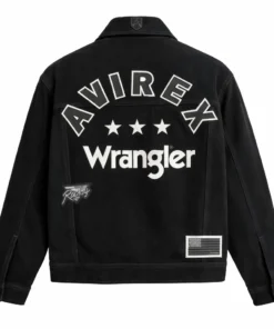 AVIREX x Wrangler Suede Trucker Jacket