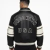 Avirex Brooklyn Black Leather Jacket