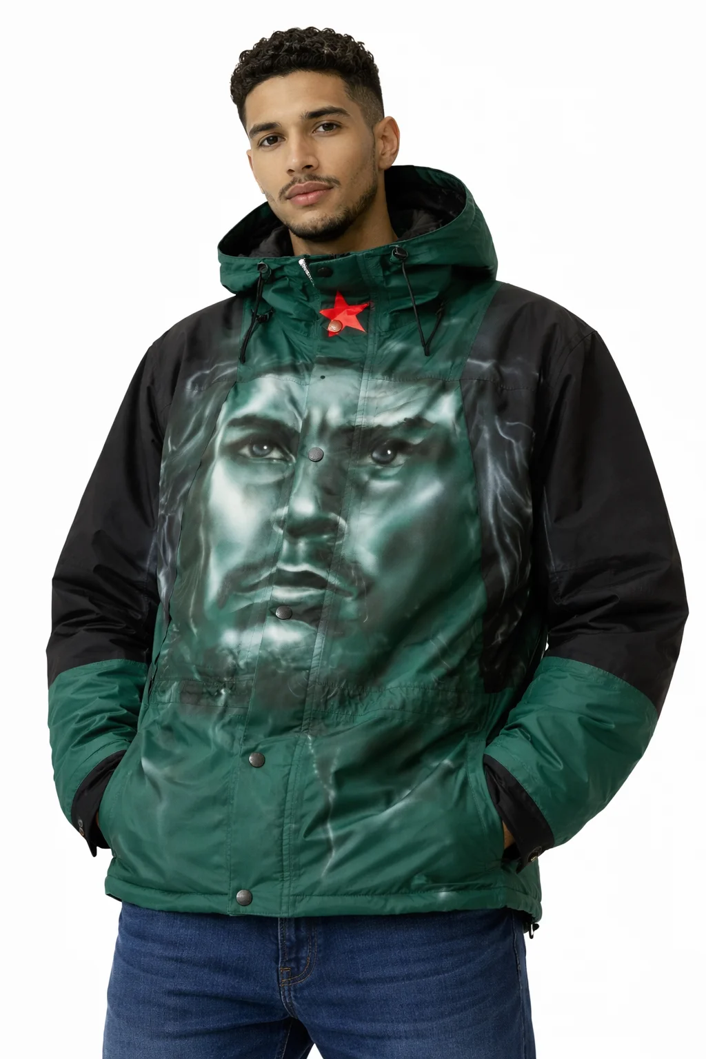 Awake NY x STFU Airbrushed TNF Jacket