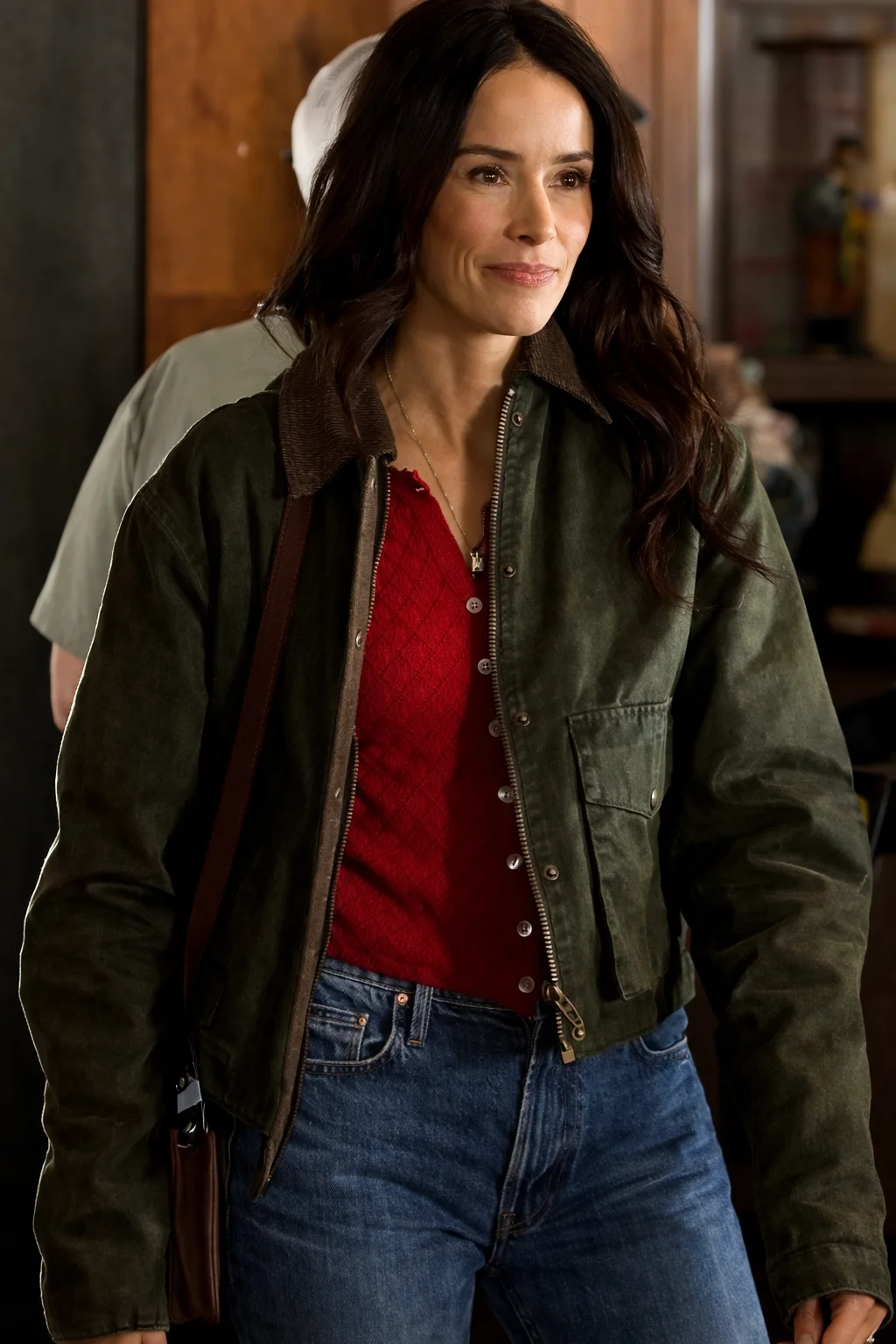 Best Medicine Abigail Spencer S01 Green Jacket