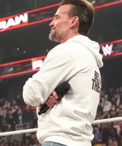 Best in the World CM Punk Retro White Hoodie