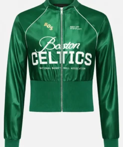 Boston Celtics Off Season x NBA Cropped Track Jacket