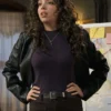 Cree Black Leather Jacket Best Medicine Season 1