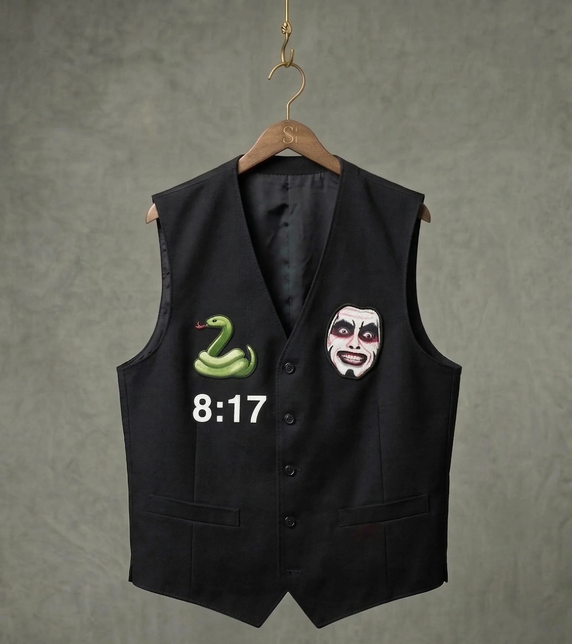 Danhausen 8:17 Black Vest - Image 3