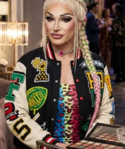 House of Villains S03 Plane Jane Varsity Jacket