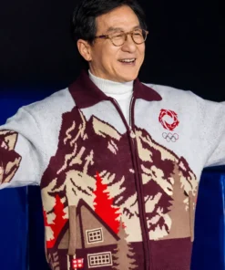 Jackie Chan Figure Skating Winter Olympics 2026 Jacket