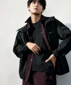Kim Tae Hyung X Snow Peak Signature Windbreaker Jacket