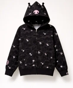 Kuromi x BAPE Camouflage Hoodie