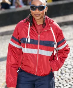 Little Simz Fashion Week Paris Jacket