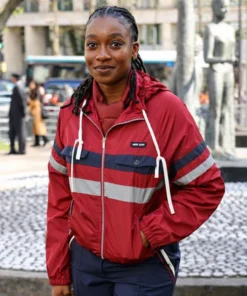 Little Simz Fashion Week Paris Jacket