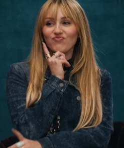 Miley Cyrus Hannah Montana 20th Anniversary Denim Jacket