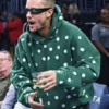 NBA Justin Bieber Polka Dot Green Hoodie