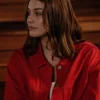 NCIS Sydney S3 Maddison Coluccio Red Denim Jacket