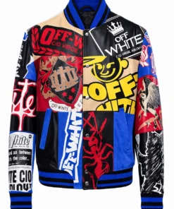 Off White Multipatch Varsity Jacket